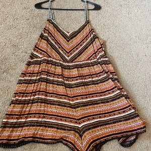 Multicolored romper